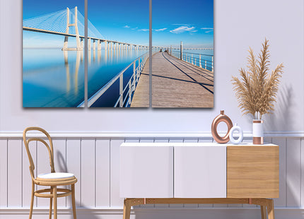 vasco da gama bridge tejo river lisbon AOA13147 {3x}