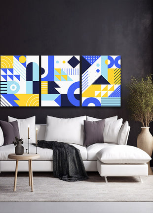 piet Mondrian Styled dynamic forces artwork  AOA13191 {3x}
