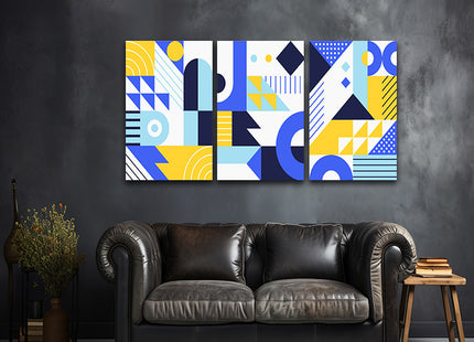 piet Mondrian Styled dynamic forces artwork  AOA13191 {3x}