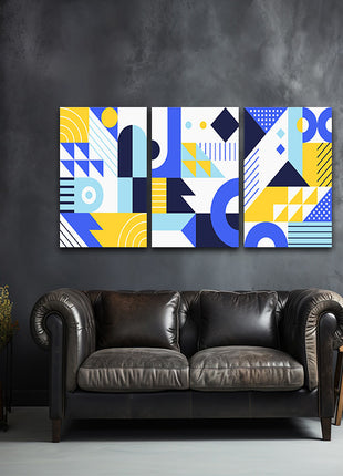 piet Mondrian Styled dynamic forces artwork  AOA13191 {3x}
