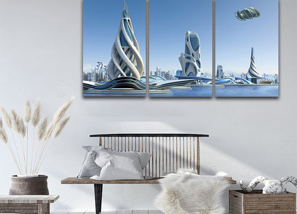 THE FURTURE CITY AOA13194 {3x}