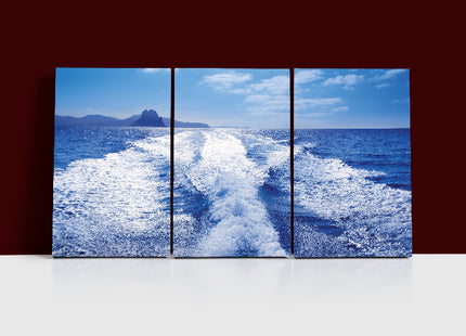 es vedra and vedranell islands boat wake AOA13165 {3x}