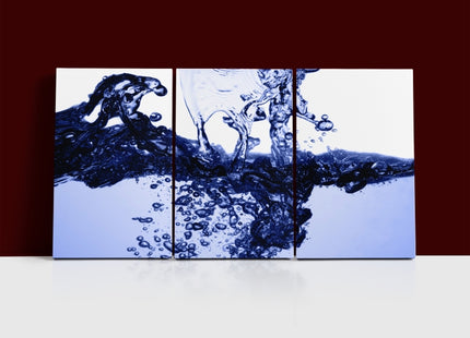 Blue Water Splatter Deep clear water AOA14280 {3x}