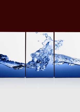 Blue Water Splatter Deep clear water AOA14281 {3x}