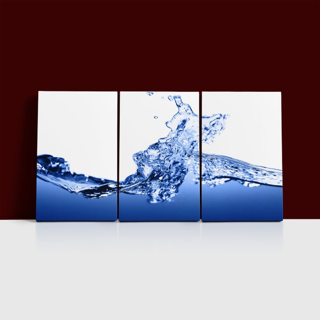 Blue Water Splatter Deep clear water AOA14281 {3x}