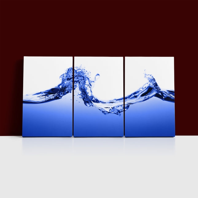 incredible Blue Splatter with rough strokes and edges in grunge style AOA14282 {3x}