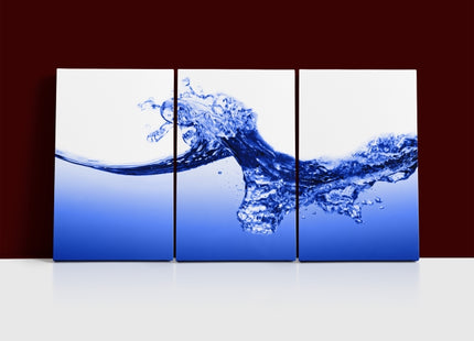 A dynamic explosion of deep blue watercolor Splatter strokes AOA14284 {3x}