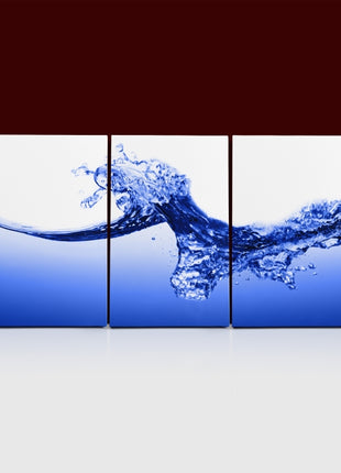 A dynamic explosion of deep blue watercolor Splatter strokes AOA14284 {3x}