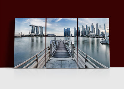 City of Steel landscape SKYLINE AOA13146 {3x}