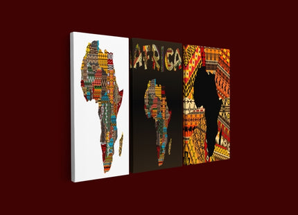 MAMA AFRICA map  AOA14304 {x3}