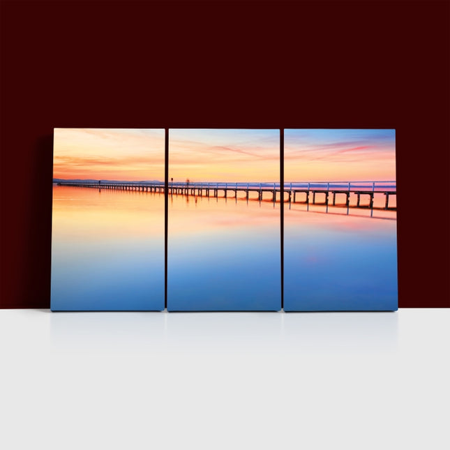 beautiful amazing sunset at long jetty Australia AOA13145 {3x}