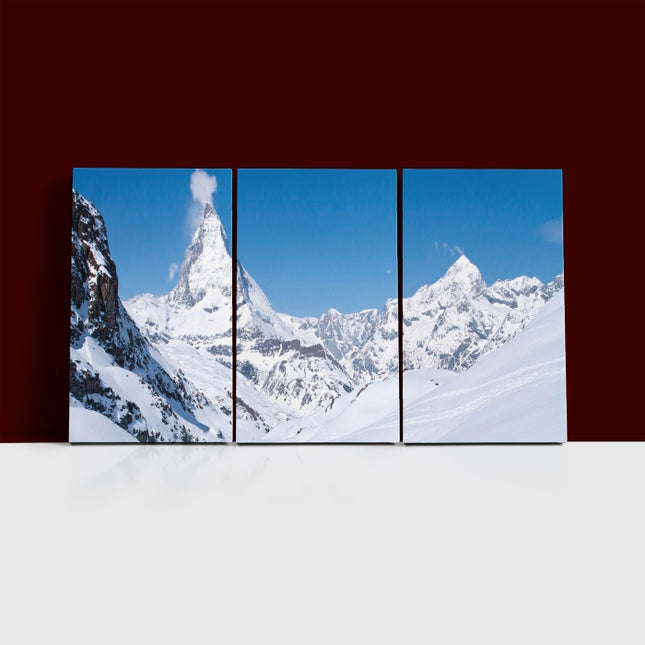 Matterhorn peak Switzerland Snow Covered MOUNTAIN AOA14310 {x3}