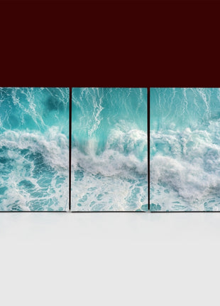 aerial view of the ocean wave AOA13143 {3x}