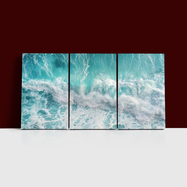 aerial view of the ocean wave AOA13143 {3x}