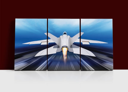 Beautiful aerial view fighter interceptor aircraft AOA13132 {3x}