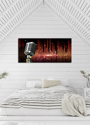 Retro Chrome Microphone AOAY2763