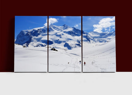 Snow Covered Hiking Way in Matterhorn MOUNTAIN  AOA14305 {x3}