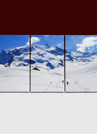 Snow Covered Hiking Way in Matterhorn MOUNTAIN  AOA14305 {x3}