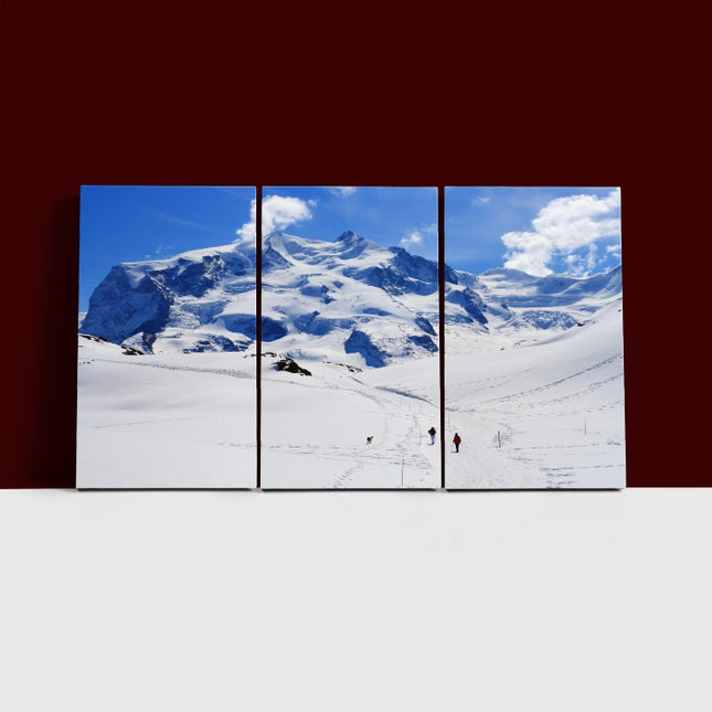 Snow Covered Hiking Way in Matterhorn MOUNTAIN  AOA14305 {x3}