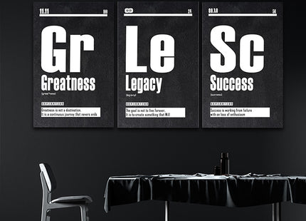Success is the climb. Greatness is the summit. Legacy is the mountain AOA13178 {3x}