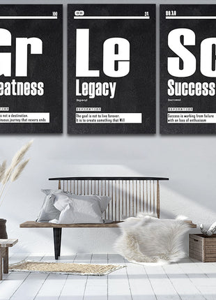 Success is the climb. Greatness is the summit. Legacy is the mountain AOA13178 {3x}