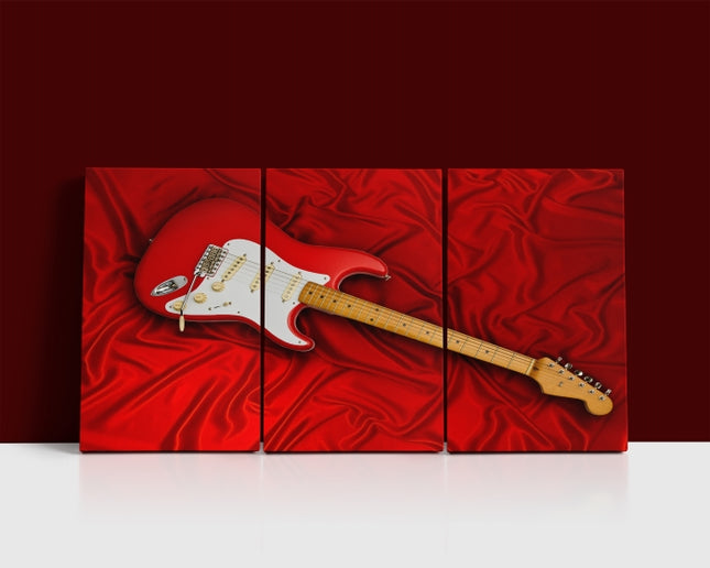 Super red electric guitar musical instrument AOA14301 {x3}
