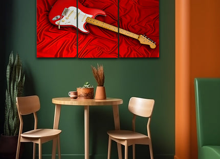 Super red electric guitar musical instrument AOA14301 {x3}