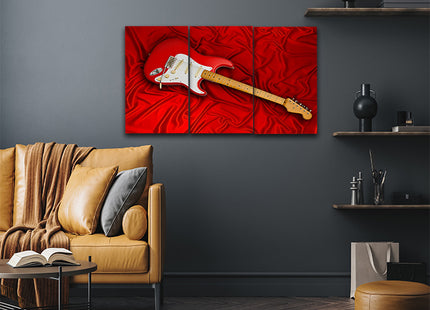Super red electric guitar musical instrument AOA14301 {x3}