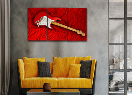 Super red electric guitar musical instrument AOA14301 {x3}