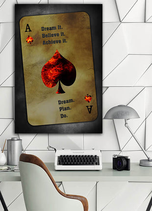 DREAM IT BELIEVE IT ACHIEVE IT DREAM PLAN DO AOAY6870