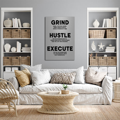 Grind Hustle Execute DONE CONSISTENTLY OVER A PERIOD OF TIME AOA14330