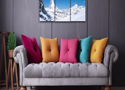 Matterhorn peak Switzerland Snow Covered MOUNTAIN AOA14310 {x3}
