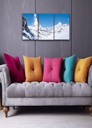 Matterhorn peak Switzerland Snow Covered MOUNTAIN AOA14310 {x3}
