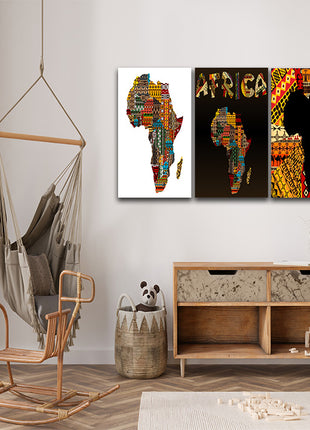 MAMA AFRICA map  AOA14304 {x3}