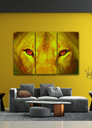 female lion eyes close up arted AOA14295 {x3}