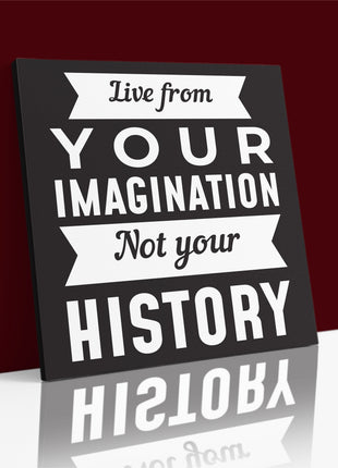 LIVE FROM YOUR IMAGINATION NOT YOUR HISTORY AOA14213