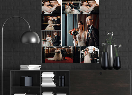 x10 Collage Portrait Canvas Print {2Q} (AOA0083)