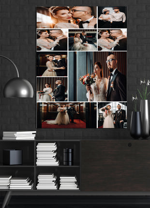 x10 Collage Portrait Canvas Print {2Q} (AOA0083)