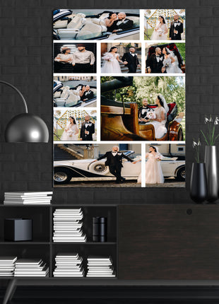 x10 Collage Portrait Canvas Print {2Q} (AOA0083)