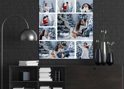x10 Collage Portrait Canvas Print {2Q} (AOA0083)