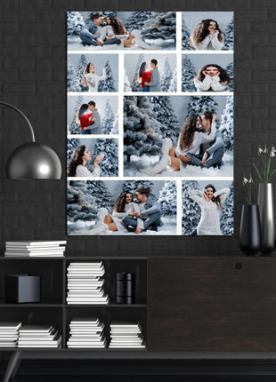 x10 Collage Portrait Canvas Print {2Q} (AOA0083)