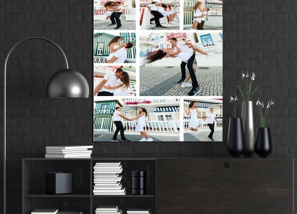x10 Collage Portrait Canvas Print {2Q} (AOA0083)