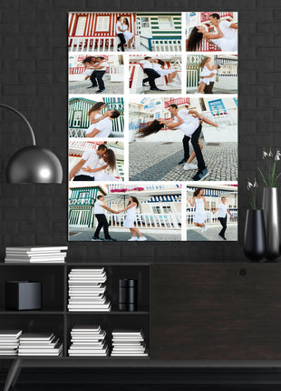 x10 Collage Portrait Canvas Print {2Q} (AOA0083)