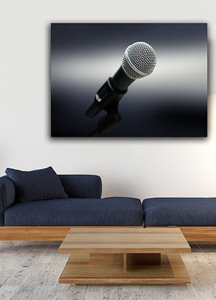 The close up of microphone AOAY5582
