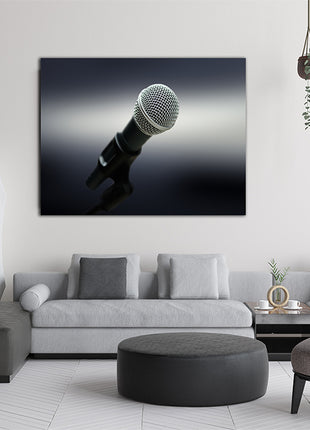 The close up of microphone AOAY5582