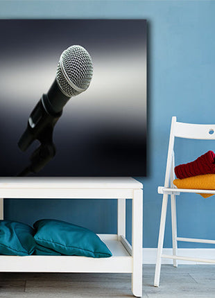 The close up of microphone AOAY5582