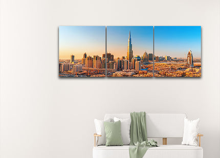 Beautiful Dubai downtown at the sunset AOA13003 {x3}