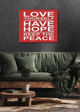 Love Hope And Peace AOA14200