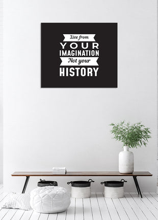 LIVE FROM YOUR IMAGINATION NOT YOUR HISTORY AOA14213