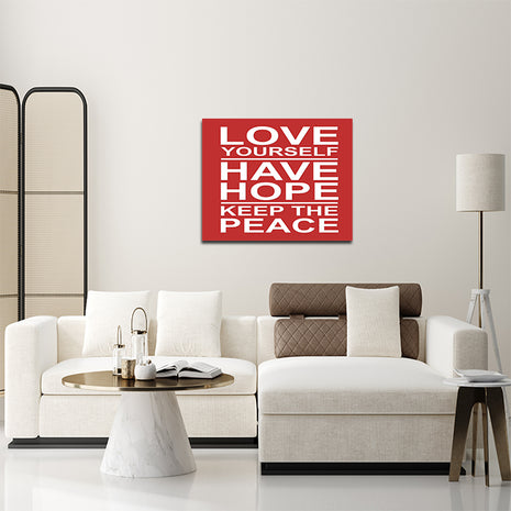 Love Hope And Peace AOA14200